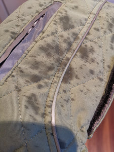 Hundmantel Orange mit Namen, Hundemantel personalisiert, Hundemantel für Geschirr, Hundemantel für den Winter, Hundemantel mit Bauchschutz