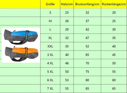 Leichter Regenschutz für deinen Hund: Dünner Hundemantel gegen Nässe in Blau/Grau