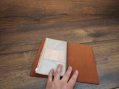 Notizbuch A5 aus Leder, Tagebuch aus Leder, Tagebuch mit Namen, Geburtstagsgeschenk personalisiert, Weihnachtsgeschenk individuell mit Namen