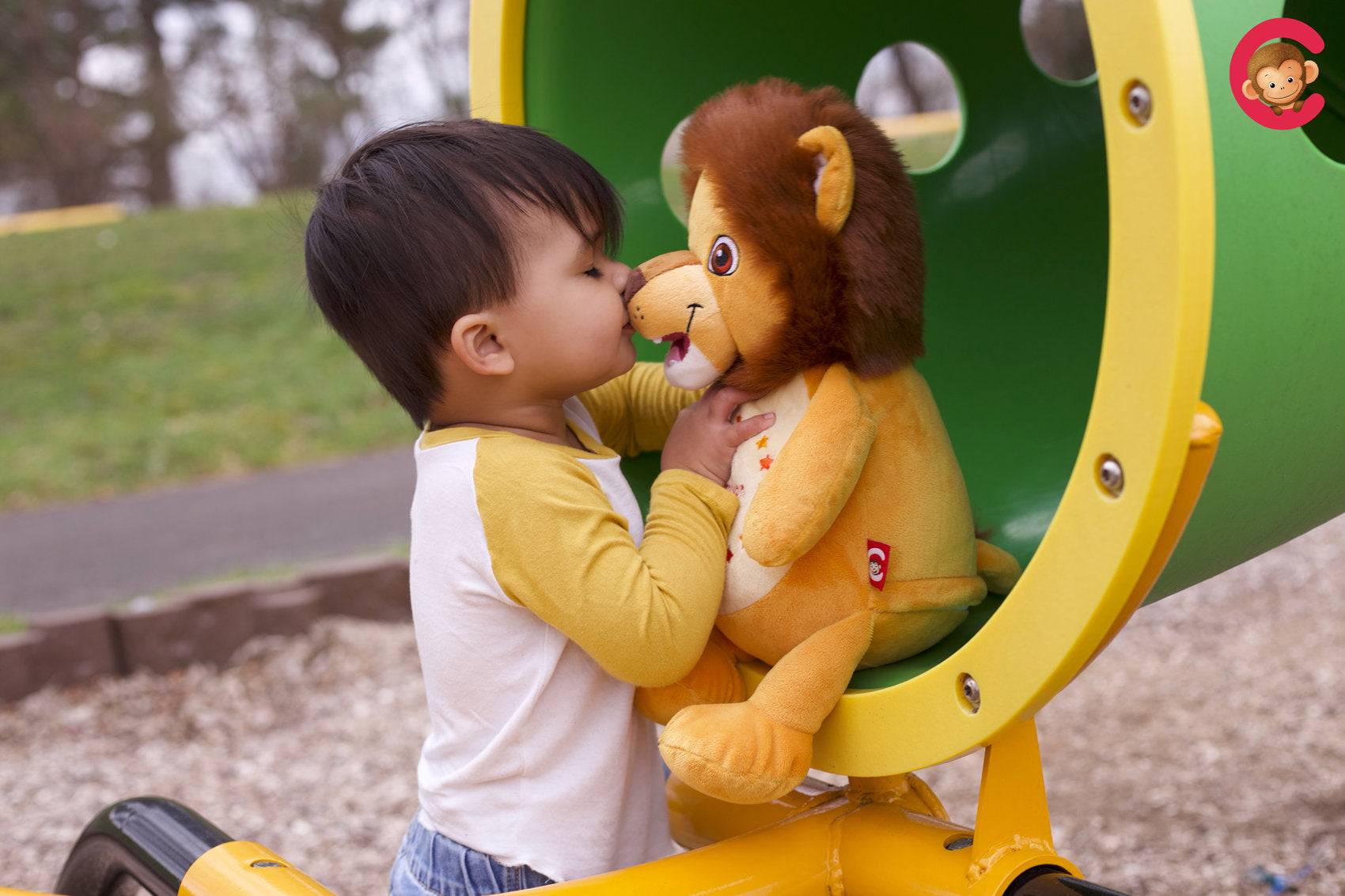 Personalisierbarer Affe (Orang-Utan) Stofftier mit Namensstickerei – perfektes Geschenk zur Taufe, Geburtstag, Weihnachten