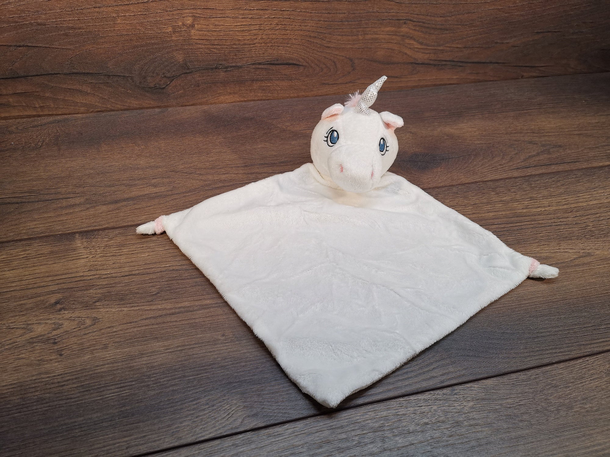 Schnuffeltuch Einhorn mit Namen, Schnuffeltuch personalisiert, Schnuffeltuch Baby, Schnuffeltuch Jungen, Schnuffeltuch Mädchen