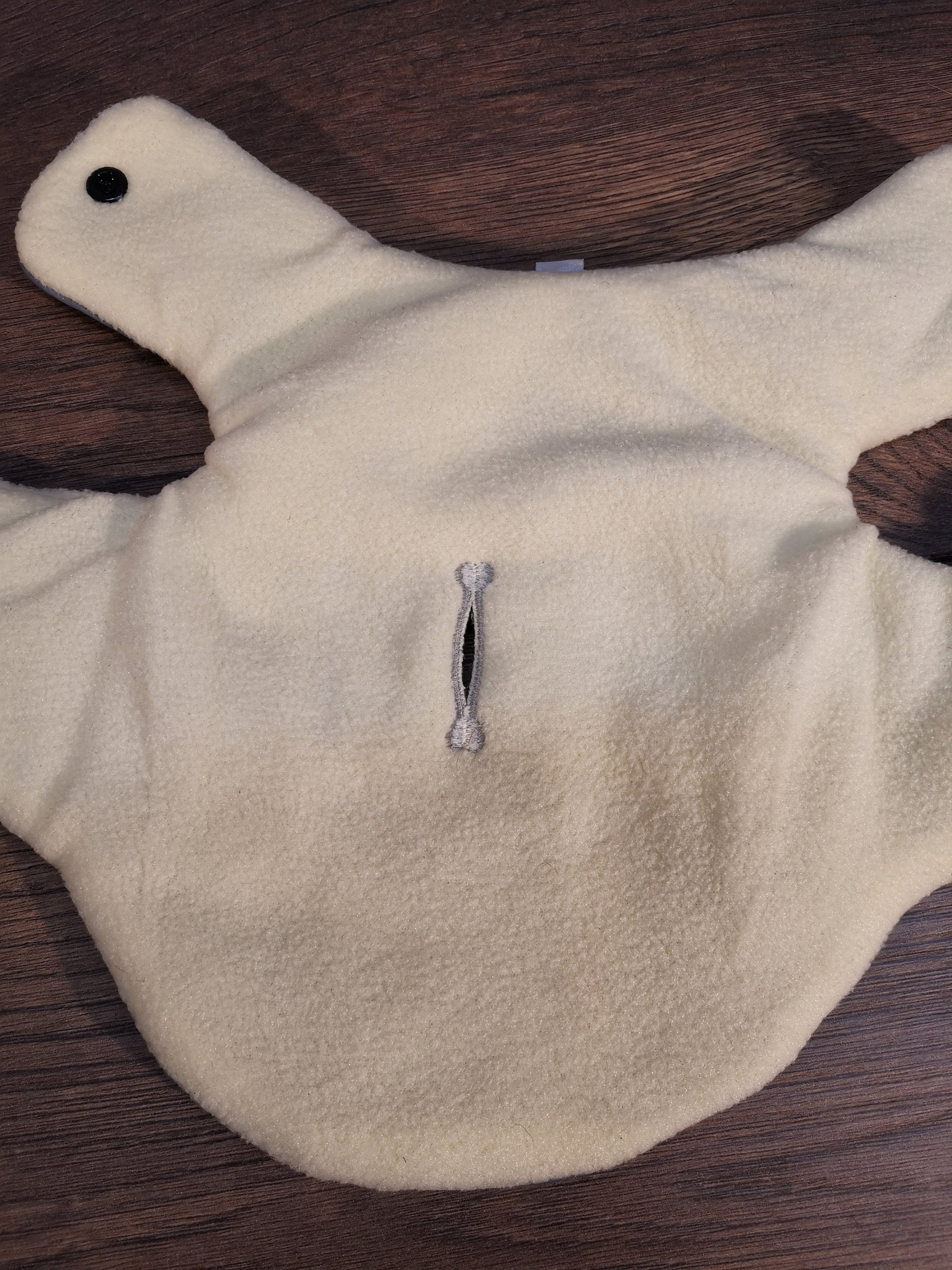 Hundemantel in Blau mit Fleece Druckknöpfen, Hundemantel mit Namen, Hundemantel große Hunde, Hundemantel kleine Hunde, Hunde Wintermantel