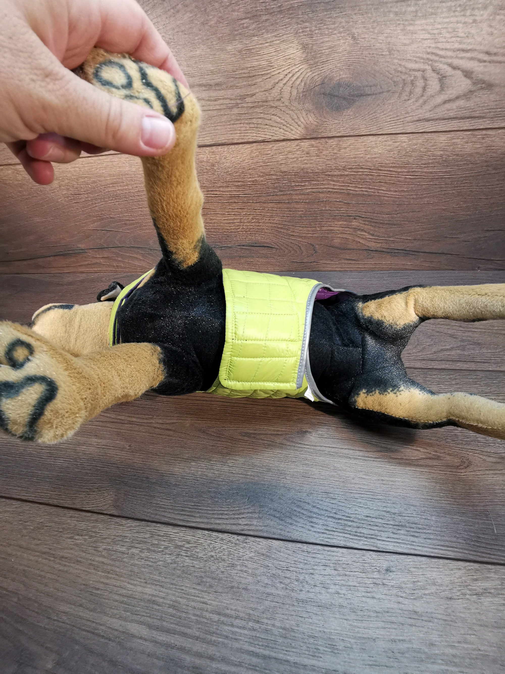 Hundemantel mit Klettverschluss, Hundemantel mit Namen, Hundemantel wasserabweisend, Hundemantel personalisiert, Hundemantel Geschirrträger