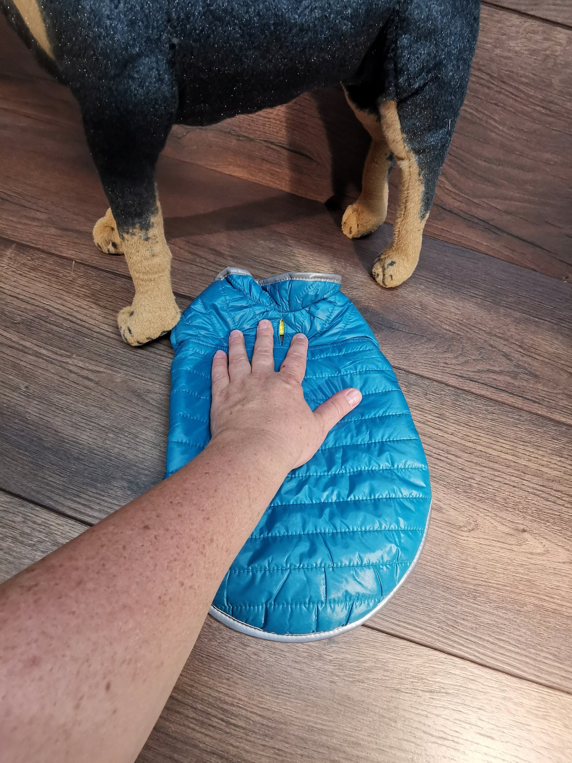 Hundemantel mit Klettverschluss, Hundemantel mit Namen, Hundemantel wasserabweisend, Hundemantel personalisiert, Hundemantel Geschirrträger