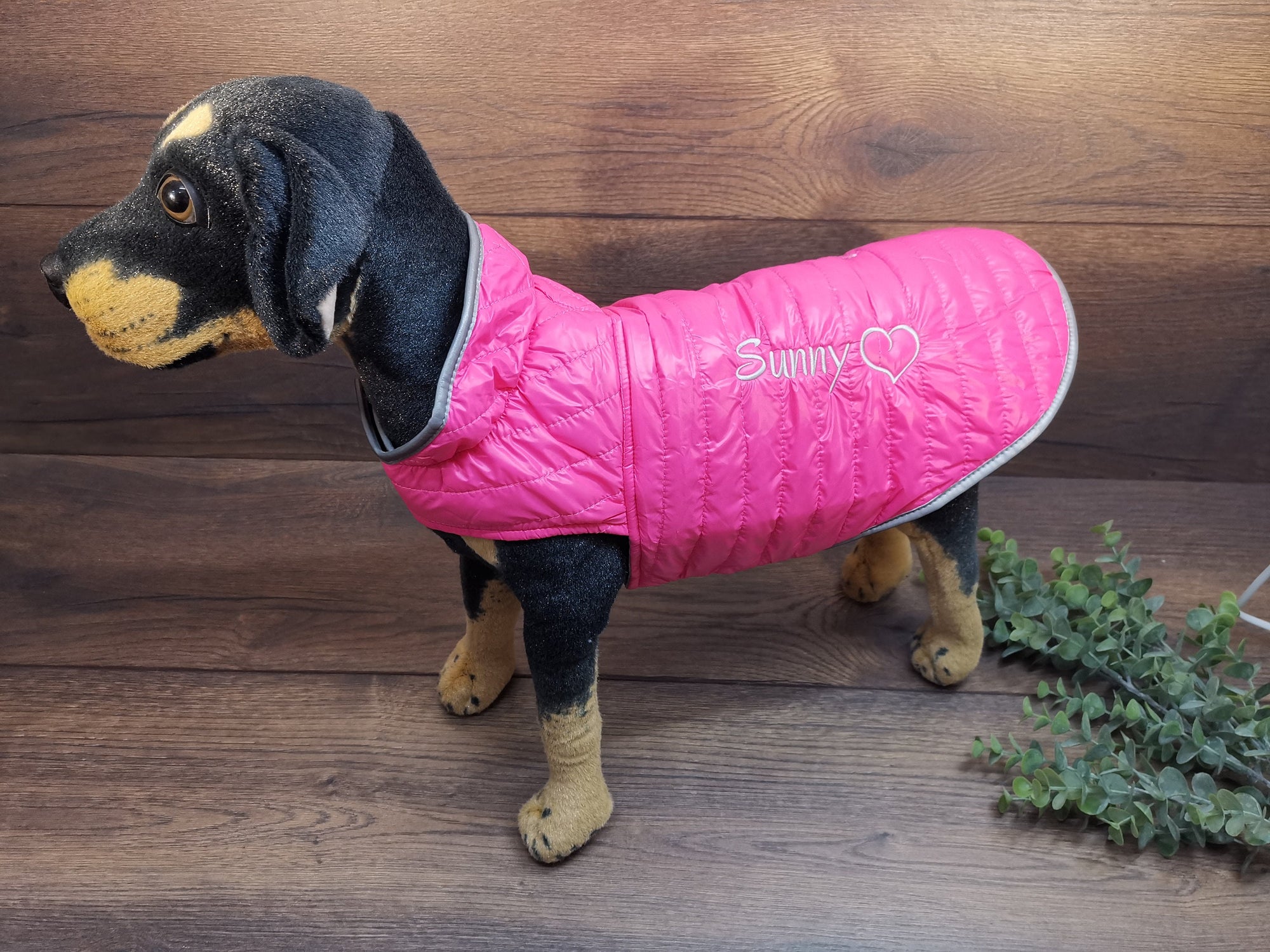 Hundemantel mit Klettverschluss, Hundemantel mit Namen, Hundemantel wasserabweisend, Hundemantel personalisiert, Hundemantel Geschirrträger