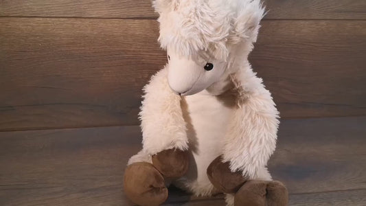 Stofftier Einhorn mit Namen und Geburtsdatum bestickt, Plüschtier mit Namen, Personalisiertes Stofftier, Stofftier personalisierbar