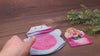 Kinder Waschhandschuh Nilpferd mit Namen und einem kleinen Badezusatz