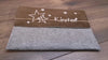 Laptoptasche mit Korkbesatz nach Wunschmaß mit Pusteblume und Monogramm oder Eurem Namen