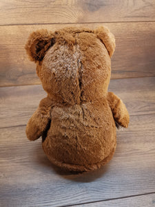 Stofftier Teddy / Bär mit Namen und Geburtsdatum bestickt, Plüschtier mit Namen, Personalisiertes Stofftier, Stofftier personalisierbar